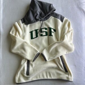 University of South Florida Fleece with hood 
size 2XL